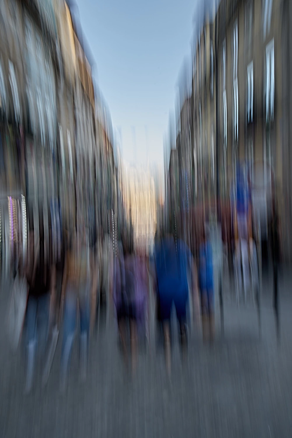 Abstract street in Porto